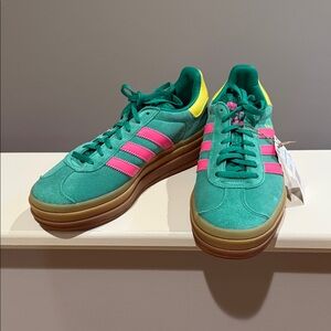 NWT Adidas Gazelle Bold Women's Shoes